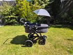 Joolz Geo2 special edit zwart/grijs kinderwagen + toebehoren, Overige merken, Ophalen of Verzenden, Zo goed als nieuw, Combiwagen