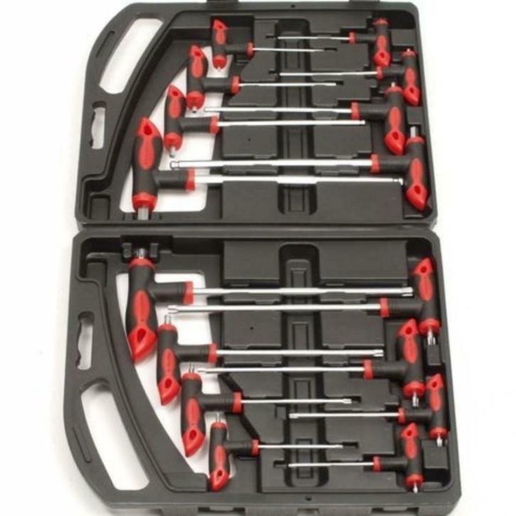 Inbussleutelset torx 16 delig, Auto diversen, Autogereedschap, Ophalen of Verzenden