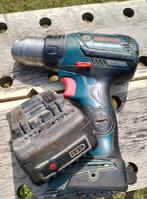 Bosch GSR 18v-60 C + Würth 18v 5AH accu, Ophalen of Verzenden, Gebruikt, Boor- en Schroefmachine