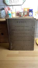 Boek met bijbelplaten uit 1873, Antiek en Kunst, Ophalen of Verzenden