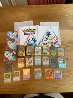 Set Eevee Eeveelutions kaarten en spullen Pokemon, Ophalen of Verzenden, Zo goed als nieuw