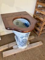 Engelse wc pot, Ophalen