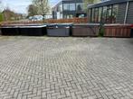 In-verkoop nieuwe en gebruikte jacuzzi werkend te zien, Tuin en Terras, Jacuzzi's, Nieuw, Vast, Afdekzeil, Inbouw