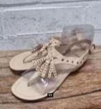 Catwalk - Prachtige leren sandalen maat 37 - Nieuwstaat, Beige, Nieuw, X, Sandalen of Muiltjes