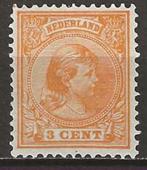 Nederland - NVPH 34d** [1891] - klein attest Vleeming - 10, Postzegels en Munten, Postzegels | Nederland, Verzenden, T/m 1940