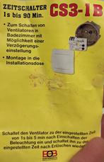 CS3-1B Inbouwschakelaar Tijdrelais, nalooprelais 230 V, Ophalen of Verzenden, Nieuw