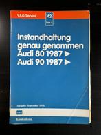 Audi 80 90 onderhoud reparatiehandleiding, modellen 1987->, Auto diversen, Handleidingen en Instructieboekjes, Ophalen of Verzenden