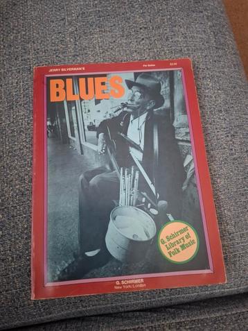 Jerry Silverman's Blues - Bladmuziek Gitaar beschikbaar voor biedingen