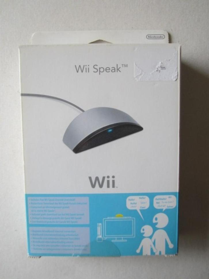 Wii Speak Nintendo, Spelcomputers en Games, Games | Nintendo Wii, Nieuw, Overige genres, 1 speler, Vanaf 3 jaar, Ophalen of Verzenden