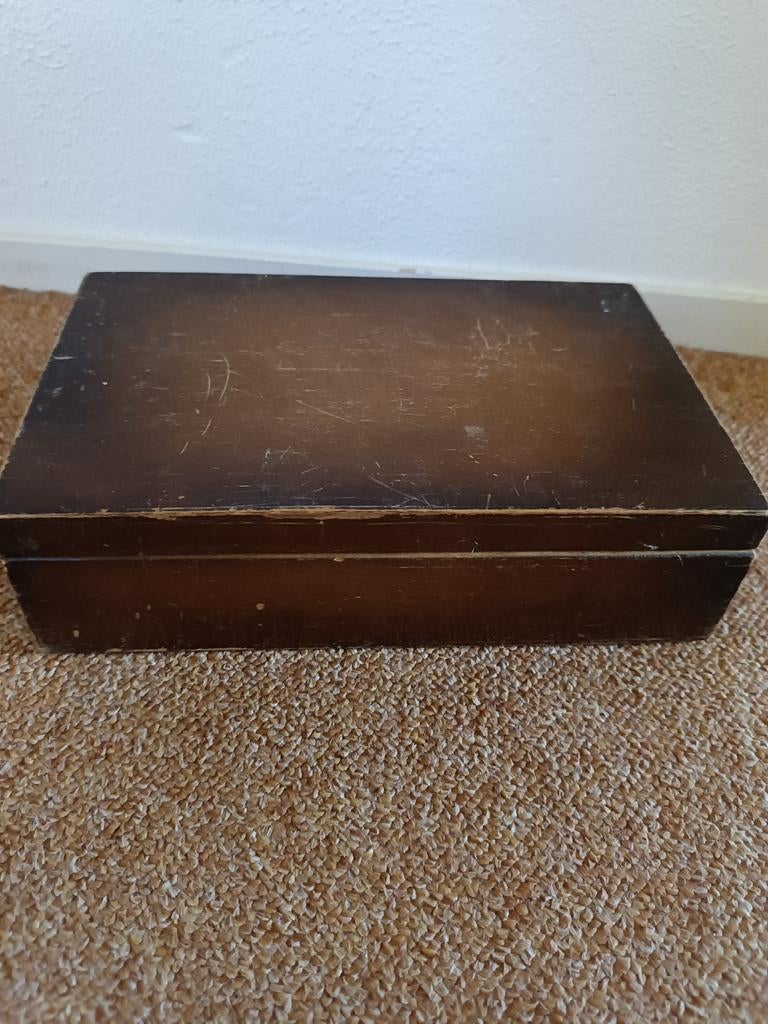 Scheerkist met spiegel, Antiek en Kunst, Ophalen of Verzenden