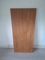 Eiken meubelpaneel 140x65x4 - aan topzijde schuine randen, Ophalen, Zo goed als nieuw