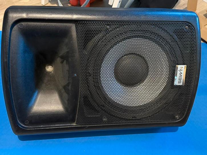 Seiwin SP212A actieve speaker – 250W (+50W), Muziek en Instrumenten, Versterkers | Keyboard, Monitor en PA, Gebruikt, Monitor(versterker)
