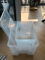 IKEA SAMLA boxes with lids, Doe-het-zelf en Verbouw, Ophalen, Doos, Minder dan 35 cm, Zo goed als nieuw
