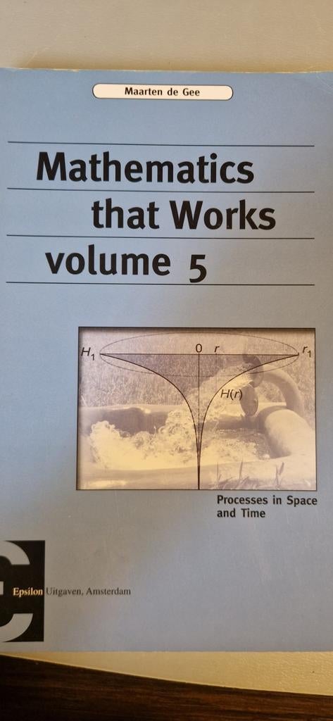 Mathematics that Works, Volume 5 - Maarten de Gee, Ophalen of Verzenden, Zo goed als nieuw, Maarten de Gee, Natuurwetenschap