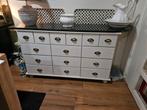 Apothekerskast - ladenkast, Huis en Inrichting, Kasten | Ladekasten, 5 laden of meer, Ophalen, 25 tot 50 cm