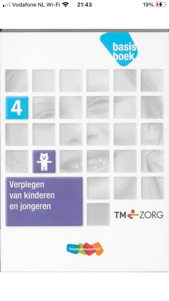 Verplegen van kinderen en jongeren, Ophalen of Verzenden, Zo goed als nieuw