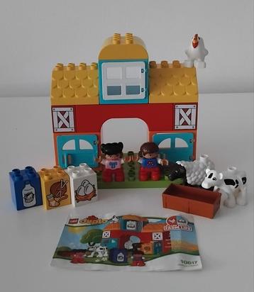 Lego Duplo: Mijn Eerste Boerderij & Tractor (10617 & 10615) beschikbaar voor biedingen