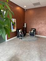 Lederen fauteuil, Ophalen, Chique, stylish, design, 75 tot 100 cm, Zo goed als nieuw