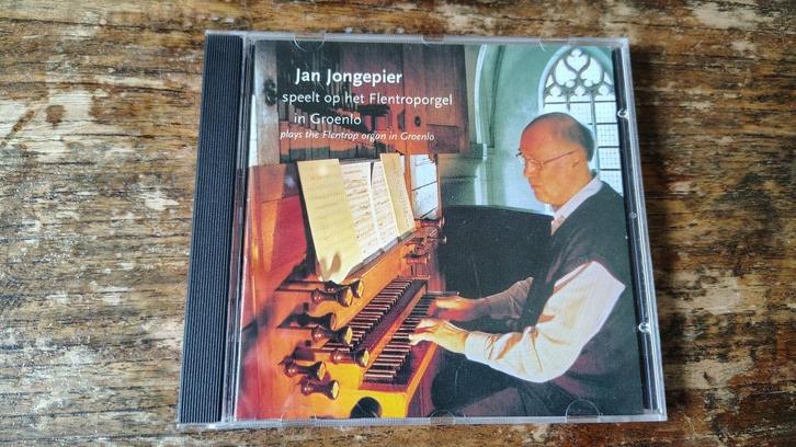 CD Jan Jongepier, Flentrop orgel Groenlo (VLS), Cd's en Dvd's, Cd's | Klassiek, Zo goed als nieuw, Overige typen, Met libretto