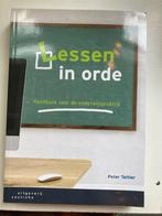 Peter Teitler - Lessen in orde, Boeken, Sociale wetenschap, Ophalen of Verzenden, Zo goed als nieuw, Peter Teitler