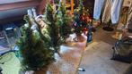 5x mini kerstbomen 1 met Verlichting, Ophalen of Verzenden, Gebruikt