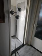 Zilveren staande lamp met verstelbare knoppen, Ophalen of Verzenden