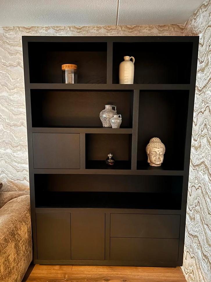 Vakkenkast van Eleonora - Helsinki - 150x42x220 cm, Huis en Inrichting, Kasten | Boekenkasten, Nieuw, 150 tot 200 cm, 200 cm of meer