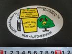 sticker ospel autowasserette taxi benzine jac de leeuw, Ophalen, Zo goed als nieuw, Bedrijf of Vereniging