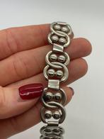 A140 Prachtige zilveren armband Noorse stijl, Sieraden, Tassen en Uiterlijk, Antieke sieraden, Ophalen of Verzenden, Zilver, Armband