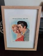 Marilyn Monroe & Elvis Presley Postzegel Ingelijst, Postzegels en Munten, Ophalen of Verzenden, Buitenland