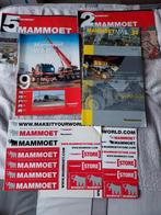 MAMMOET magazines en stickervellen., Gebruikt, Ophalen of Verzenden