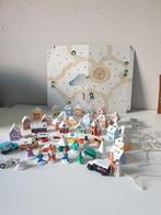 46 AH Winterdorp huisjes met verlichting en onderplaat, Diversen, Ophalen of Verzenden, Zo goed als nieuw