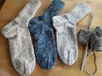 Handgebreide sokken van Noorse sokkenwol. Maat 36 tm 43, Nieuw, Eigen gebreide sokken, Maat 43 t/m 46, Verzenden