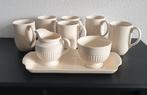 Wedgwood set van 6 mokken en suiker melk set, Ophalen, Zo goed als nieuw, Wedgwood, Kop(pen) en/of Schotel(s)