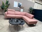 ZGAN Gemêleerde Hoekbank - Roze - 267x210 - Met Relaxfunctie, Ophalen, 250 tot 300 cm, -, -