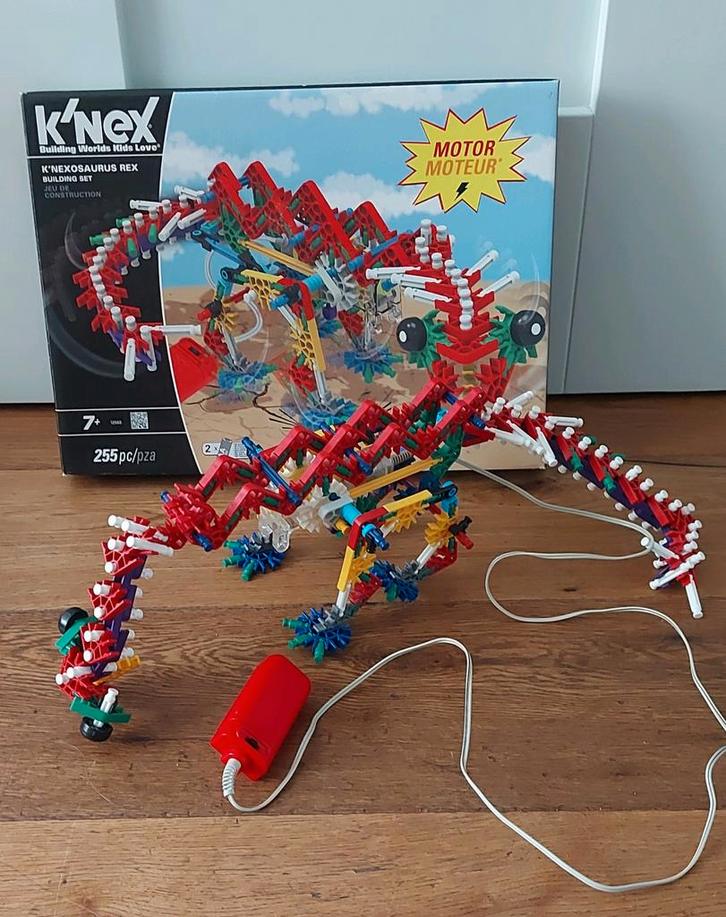 K'nexosaurus Rex - Compleet!, Kinderen en Baby's, Speelgoed | Duplo en Lego, Zo goed als nieuw, Complete set, Ophalen