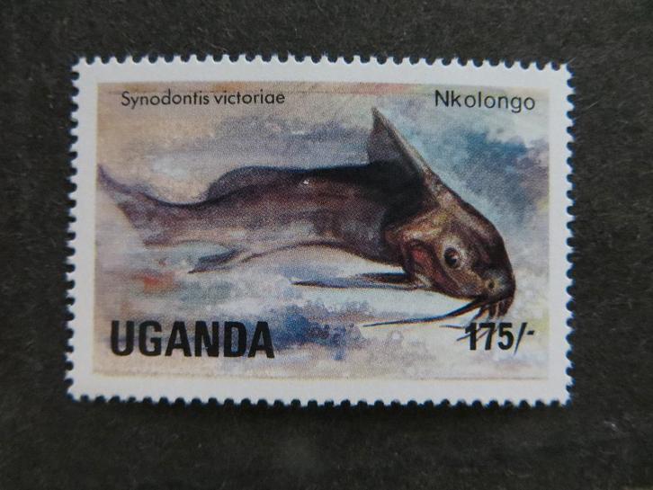 A01352: Uganda  175/-, Postzegels en Munten, Postzegels | Afrika, Tanzania, Ophalen of Verzenden