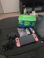 Nintendo Switch OLED + Pokemon Z-A + Roze Controllers, Ophalen, Gebruikt