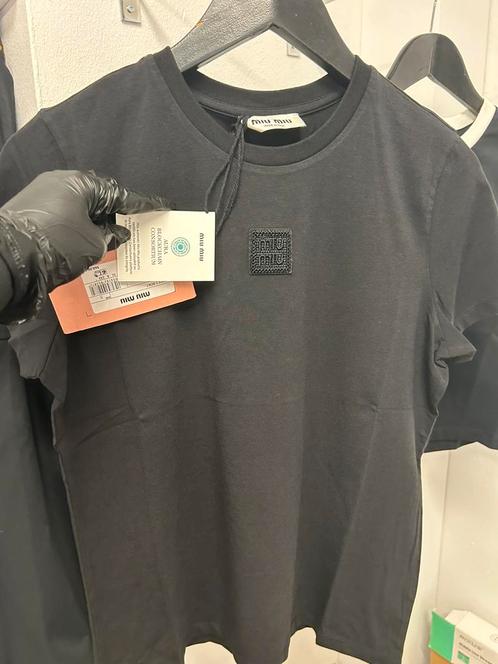 Miu miu tshirt zwart dames, Kleding | Heren, T-shirts, Nieuw, Zwart, Ophalen of Verzenden