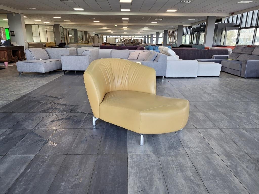 ✅️️ GEREINIGD Leolux Pupilla chaise longue | GRATIS LEVERING, Leolux, Info@leolux.nl, Ophalen of Verzenden, Zo goed als nieuw
