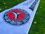 MERCEDES BANNER 45X180 MET BEVESTIGGINGS OGEN PRACHTIGE KLEU, Ophalen of Verzenden, Nieuw