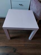 Zgan! Ikea Lack Tafeltje Lichtroze., Vierkant, 55 tot 75 cm, Zo goed als nieuw, Hout