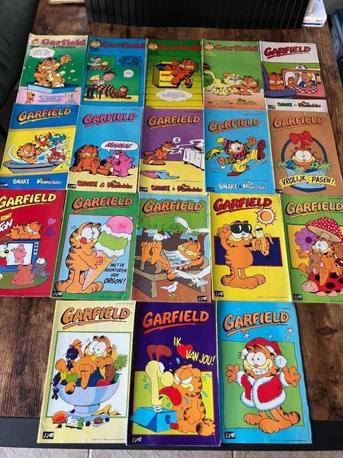 Garfield Magazine junior press strips jaren 80 (18 stuks), Boeken, Strips | Comics, Gelezen, Meerdere comics, Europa, Ophalen of Verzenden