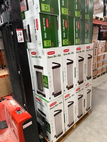 Curver decobin 50 liter pedaalemmer vuilnisbak waste bin beschikbaar voor biedingen