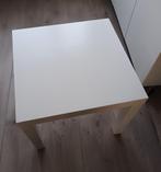 Mooi vierkant wit tafeltje, Ophalen, Kunststof, 50 tot 100 cm, Vierkant