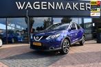 Nissan Qashqai 1.2 Tekna AUT|Leder|NAVI|Cruise|PANO|Trekhaak, Gebruikt, 4 cilinders, Blauw, 116 pk