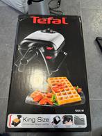 Tefal wafelijzer king size, Witgoed en Apparatuur, Wafelijzers, Ophalen, Zo goed als nieuw