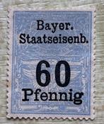 Postzegel Duitsland Bayer Staatseisenbahn, Postzegels en Munten, Ophalen of Verzenden