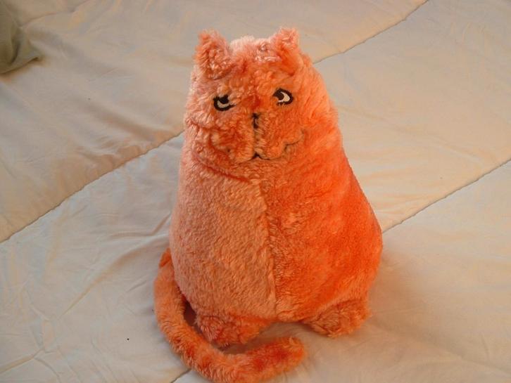 LIBELLE STUDIO JAN KRUIS RODE KATER POES UIT JAN JANS EN, Kinderen en Baby's, Speelgoed | Knuffels en Pluche, Nieuw, Overige typen