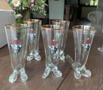 Carlsberg Elephant Bierglazen - 7 stuks + Originele Doos!!, Ophalen of Verzenden